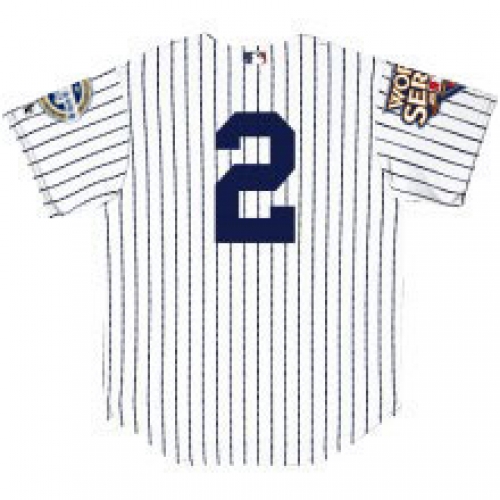 Bernie Williams No Name Jersey - Yankees Replica Home Number Only