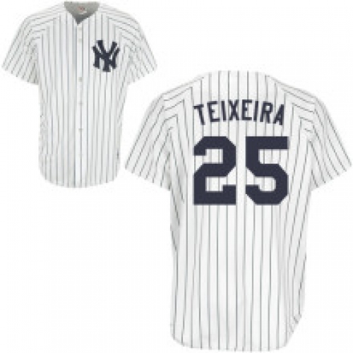 Babe Ruth No Name Jersey - Yankees Replica Home Number Only Jersey